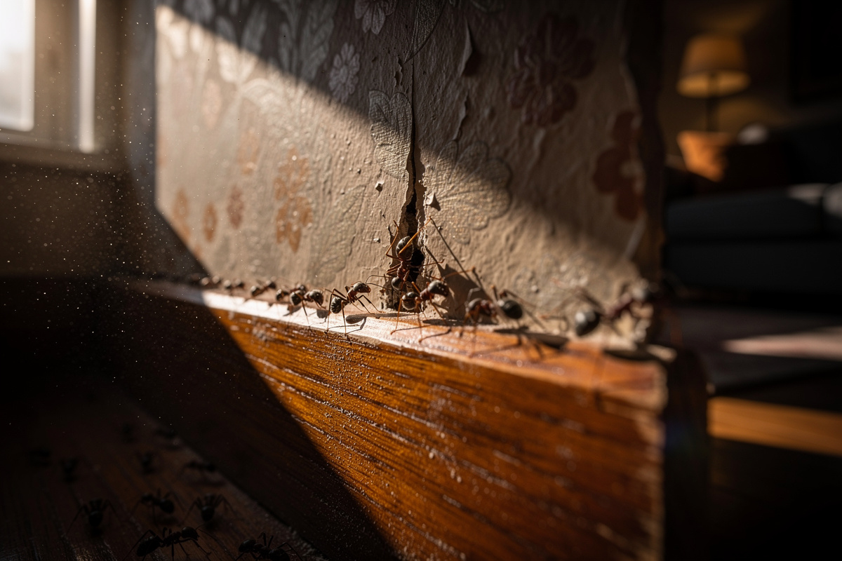 Fourmis dans la maison : signification, causes et solutions naturelles