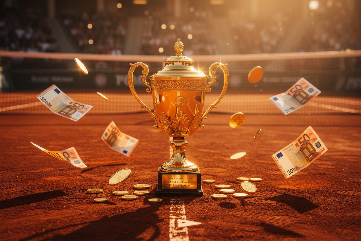 Gains Roland-Garros 2026 : dotation et prize money par tour