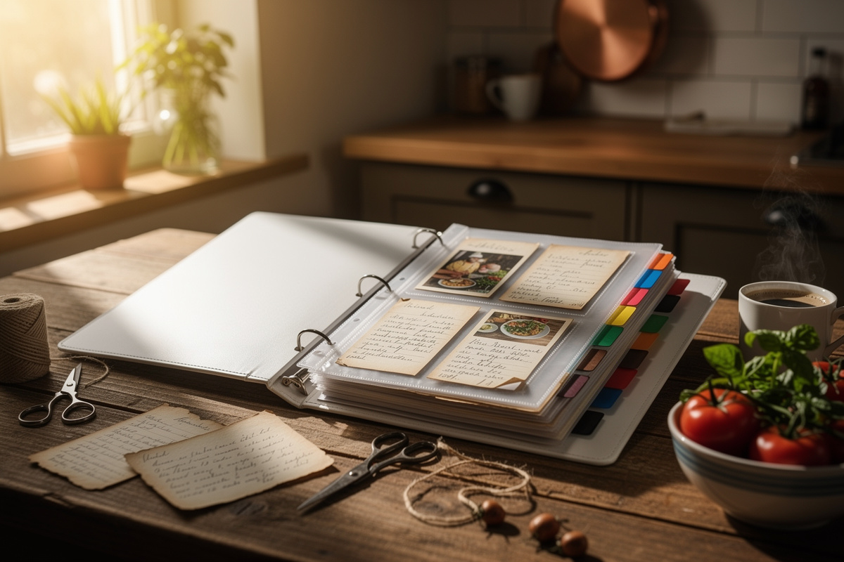 Comment organiser ses recettes de cuisine sur papier en 6 étapes