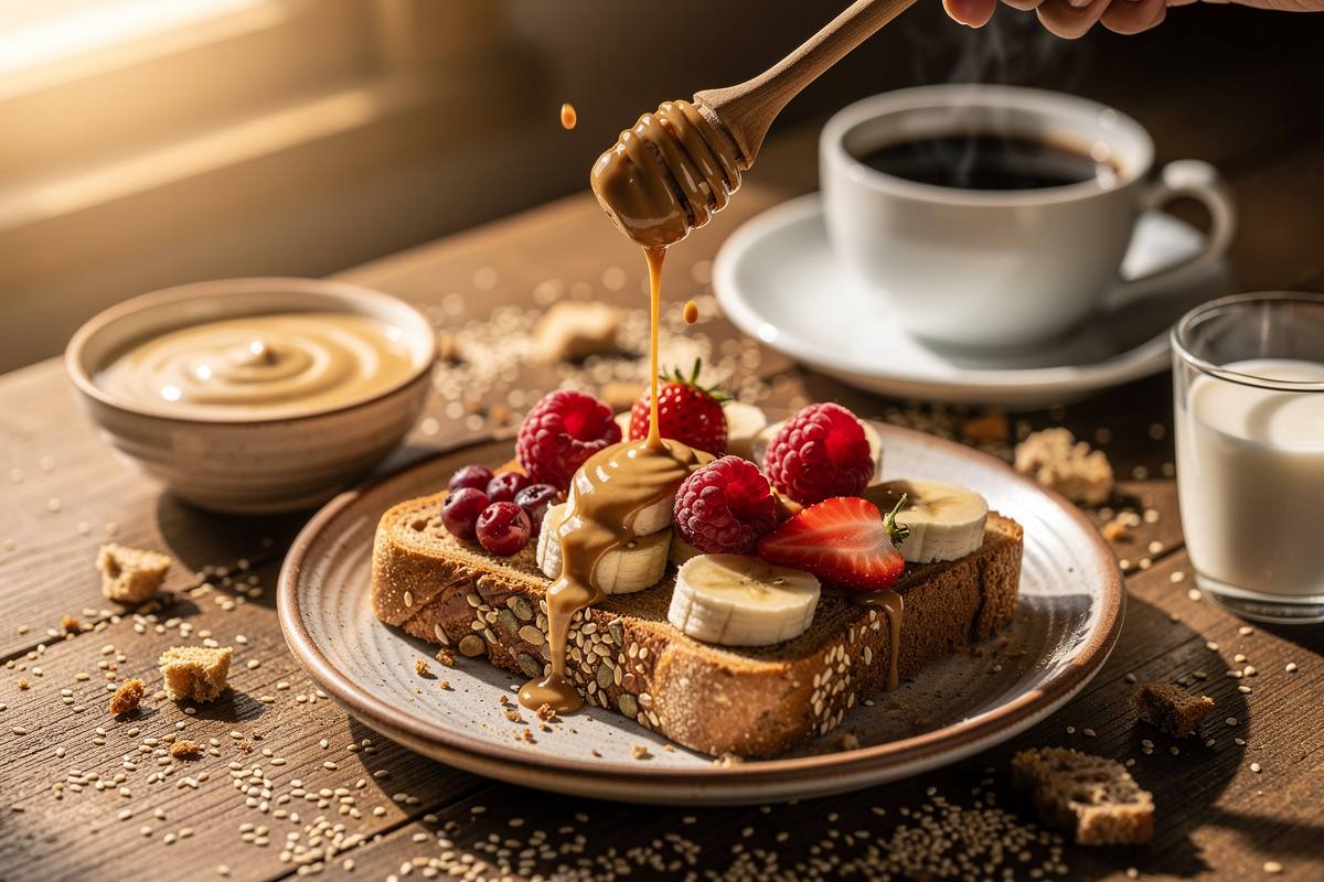 Purée de sésame au petit-déjeuner : 3 idées simples