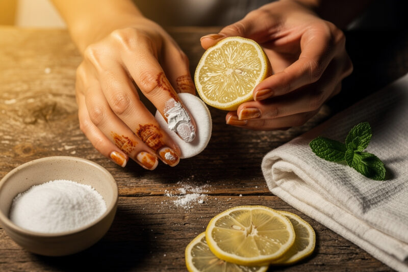 Tache de henné sur les ongles : comment l'enlever ?