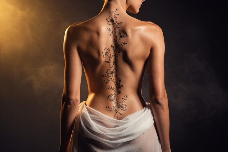 Tatouage dorsal femme : idées, douleur et conseils d'expert