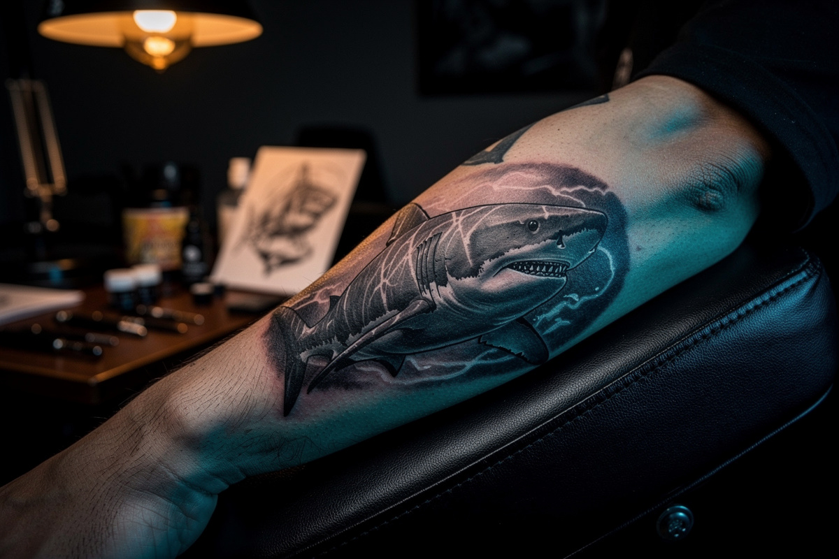 Tatouage requin : signification, symboles et conseils d'expert