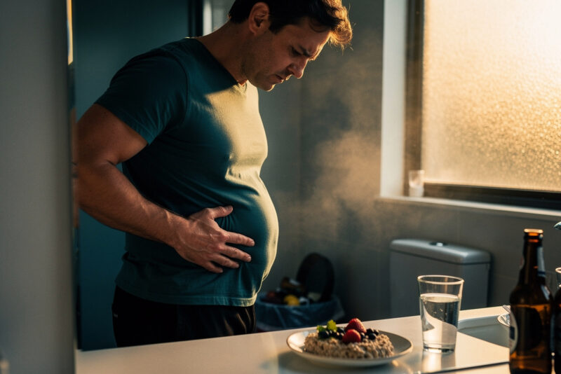 Ventre gonflé après l'alcool : causes et solutions efficaces
