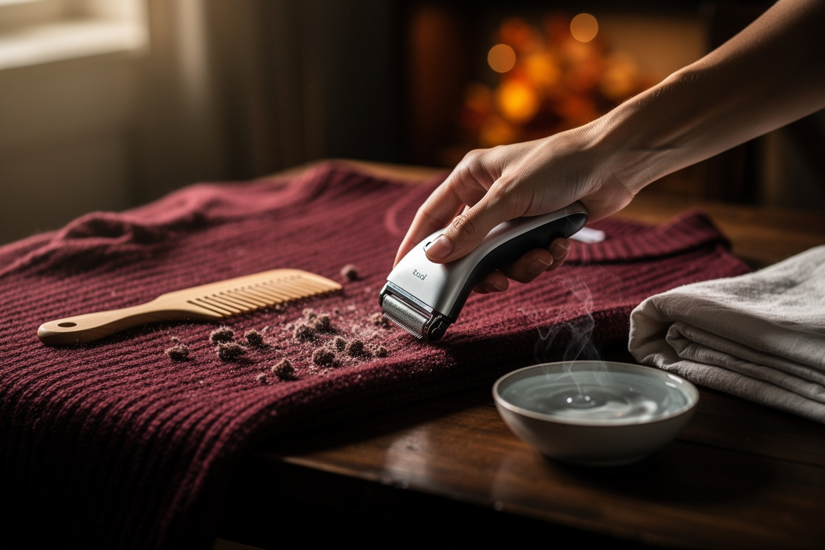 Comment éviter les bouloches sur les pulls : guide pratique