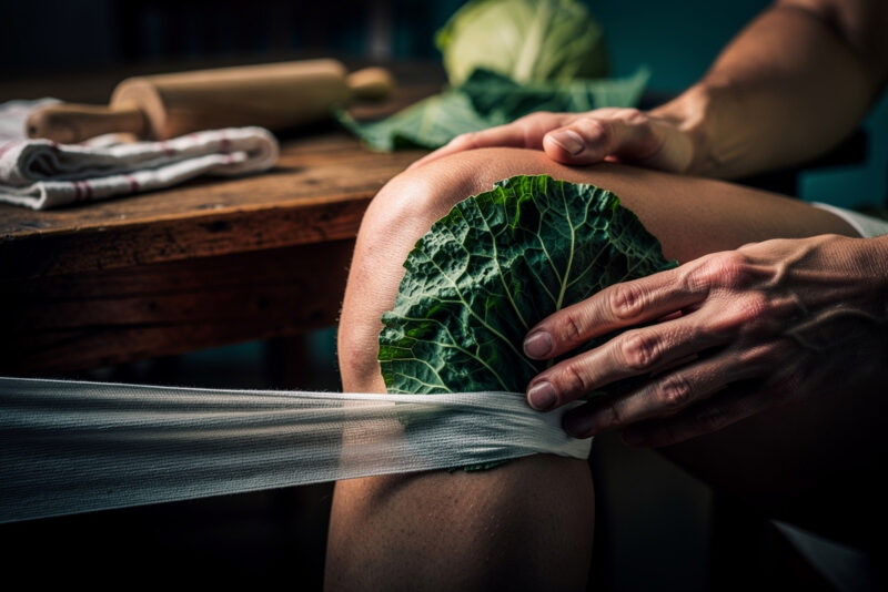 Feuille de chou en cataplasme : mon test contre les douleurs